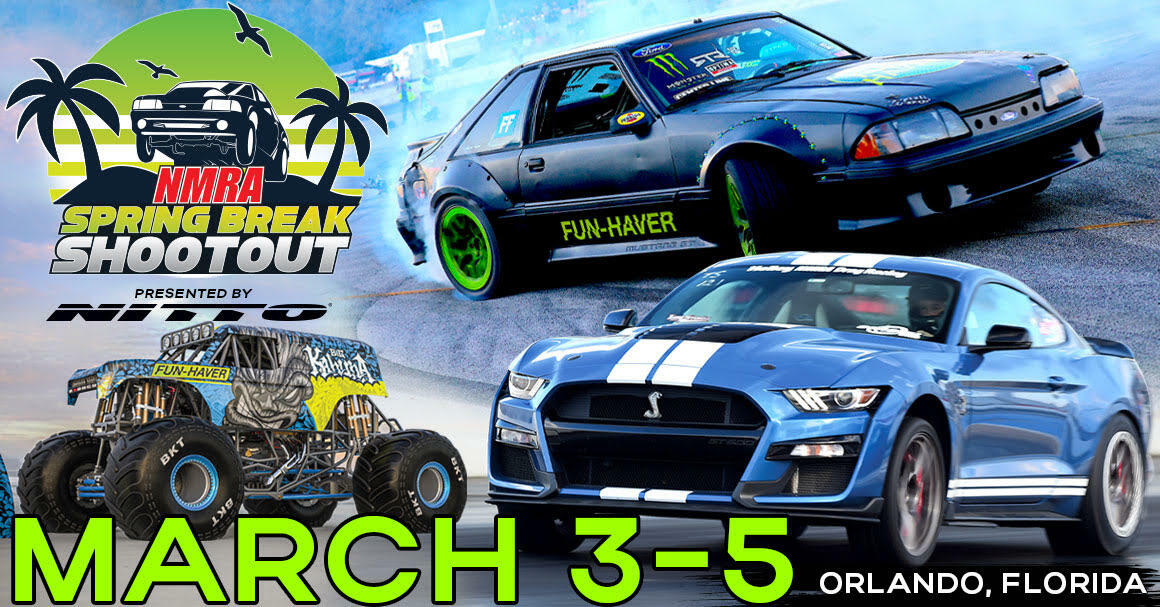 NMRA Spring Break Shoot Out at Orlando Speed World Mustang Club of Tampa
